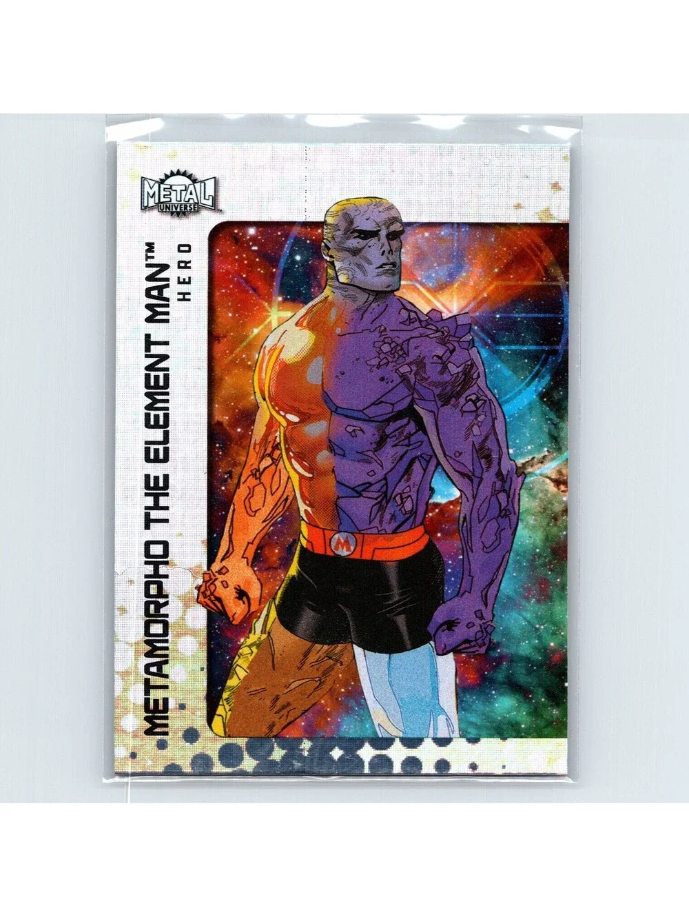 2025 SkyBox Metal Universe Batman Metamorpho the Element Man #50 Retribution